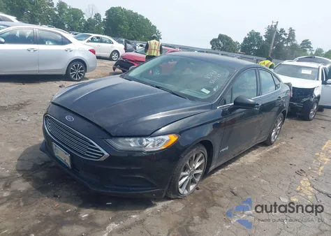 2017 Ford Fusion Hybrid Se from USA, damaged, VIN 3FA6P0LU4HR358501